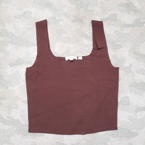 A.L.C. Tank Top Womens XS Brown Rayon Blend Sleeveless